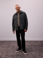 Grey Borg Shacket with Wool - Image 2 of 8