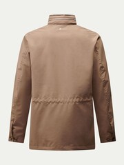 Peckham Rye Brown Hidden Hood Safari Jacket - Image 8 of 8