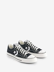 Converse Black Star Player Ox Trainers - Image 3 of 9