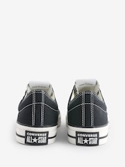 Converse Black Star Player Ox Trainers - Image 4 of 9