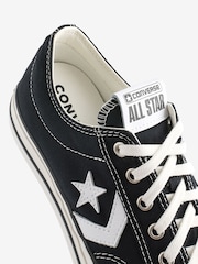 Converse Black Star Player Ox Trainers - Image 7 of 9