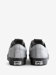 Converse Grey/Black Star Player 76 Low Trainers - Image 4 of 9