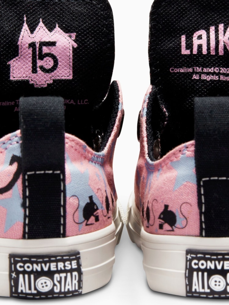 Converse Black Youth Trainers - Image 9 of 9