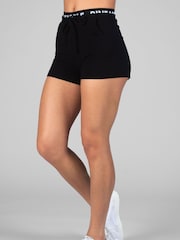 Pineapple Black Drawcord Lounge Sweat Shorts - Image 4 of 5