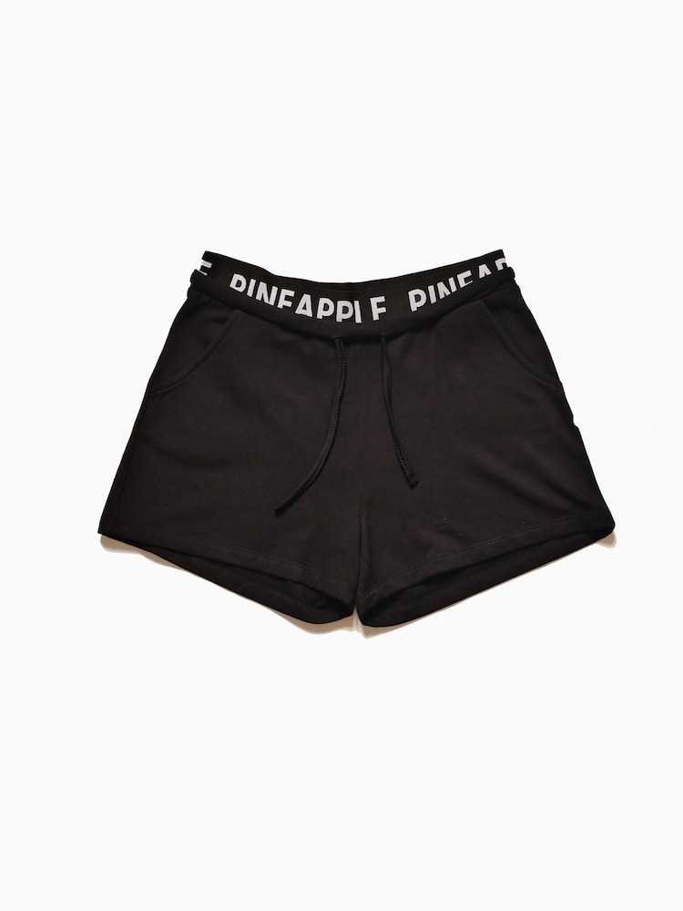 Pineapple Black Drawcord Lounge Sweat Shorts - Image 5 of 5