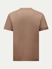 Marrone - T Shirt in jersey mercerizzato Peckham Rye - Immagine 2 di 5