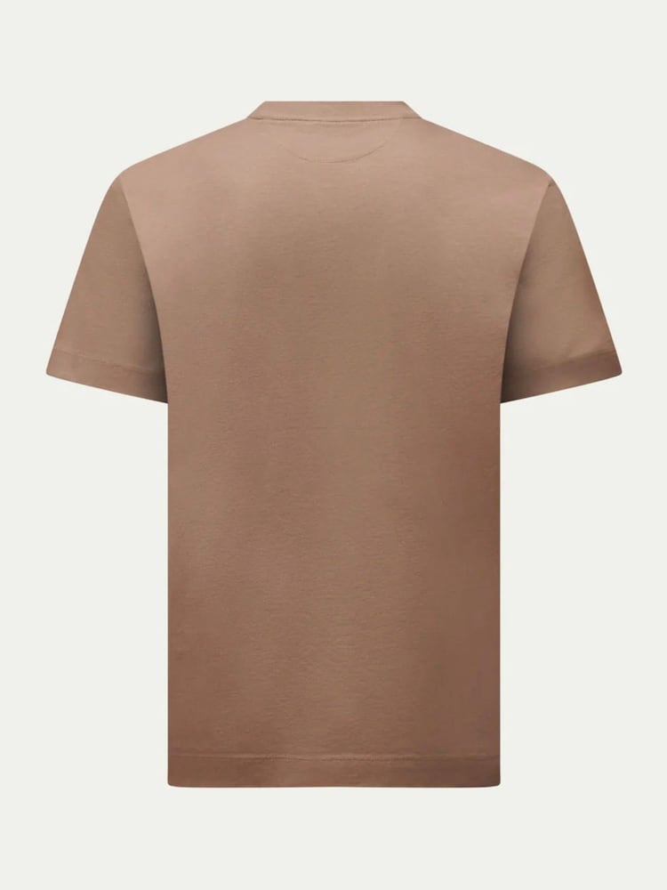 Marrone - T Shirt in jersey mercerizzato Peckham Rye - Immagine 2 di 5
