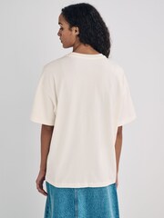 Converse Oversizes Retro Chuck 100% Cotton T-Shirt - Image 2 of 7