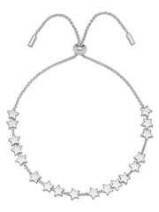 Estella Bartlett Silver Stars So Bright Chain Slider Bracelet - Image 1 of 6