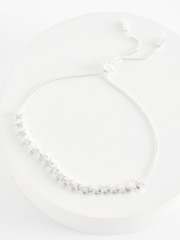 Estella Bartlett Silver Stars So Bright Chain Slider Bracelet - Image 2 of 6