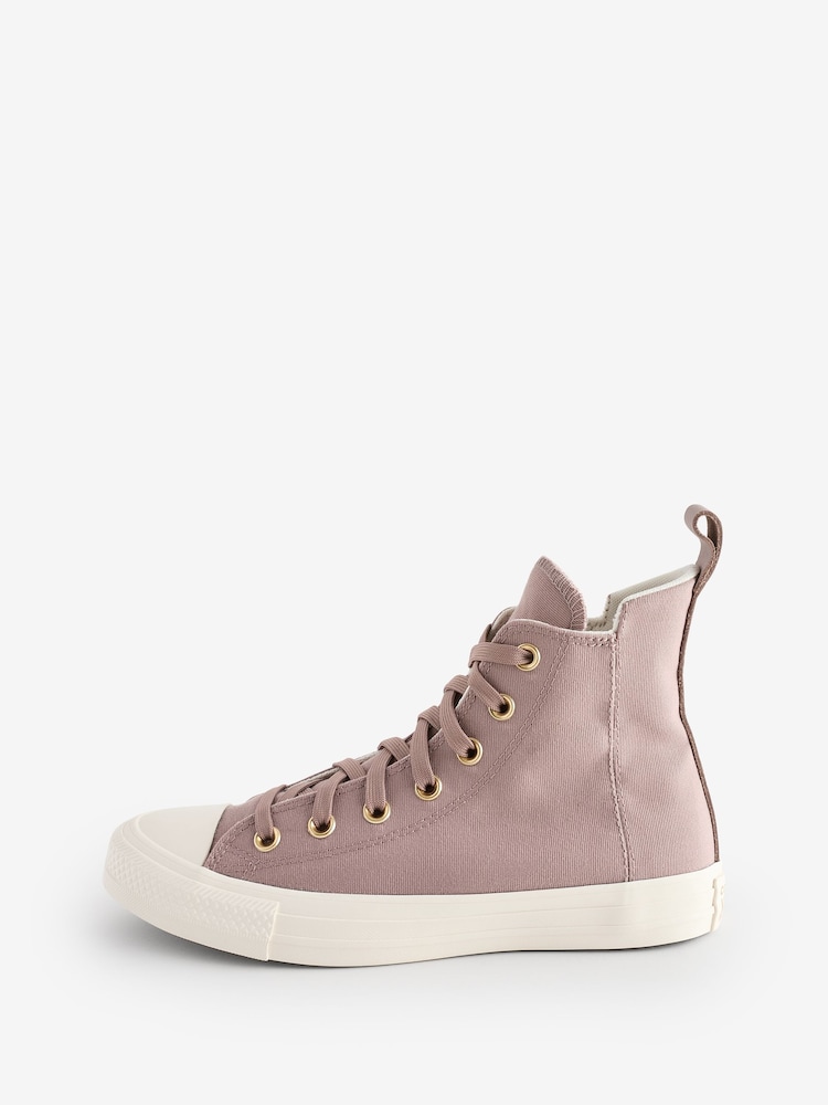 Converse Brown Chuck Taylor All Star High Top Trainers - Image 2 of 16 Converse Brown Chuck Taylor All Star High Top Trainers - Image 2 of 16