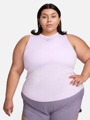 Nike Purple Dri-FIT Curve One Classic Fitness Vest - Image 1 of 5