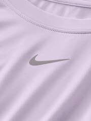Nike Purple Dri-FIT Curve One Classic Fitness Vest - Image 5 of 5