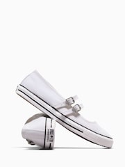 Converse White Chuck Taylor All Star Dainty Mary Jane Trainers - Image 15 of 17