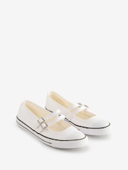 Converse White Chuck Taylor All Star Dainty Mary Jane Trainers - Image 3 of 17