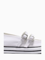 Converse White Chuck Taylor All Star Dainty Mary Jane Trainers - Image 5 of 17