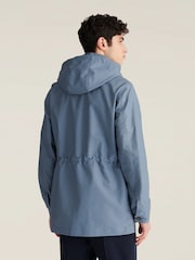 Peckham Rye Blue Hidden Hood Field Jacket - Image 4 of 9