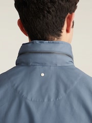 Peckham Rye Blue Hidden Hood Field Jacket - Image 6 of 9