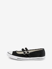 Converse Black Chuck Taylor All Star Dainty Mary Jane Trainers - Image 2 of 21