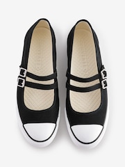 Converse Black Chuck Taylor All Star Dainty Mary Jane Trainers - Image 5 of 21