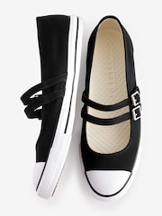 Converse Black Chuck Taylor All Star Dainty Mary Jane Trainers - Image 6 of 21