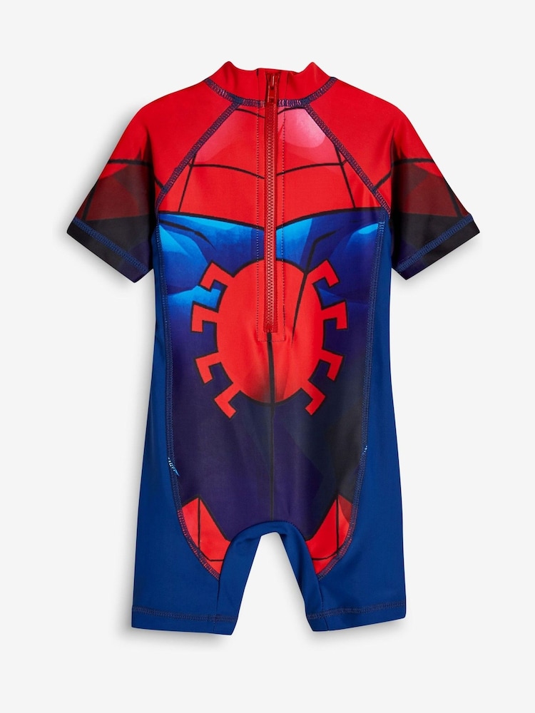 Spider-Man Sunsafe Swimsuit (3mths-8yrs) (3mths-8yrs) - Image 4 of 6