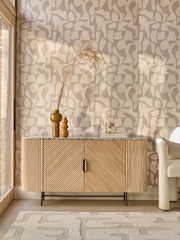 Neutral Soft Minimal Geo 10M Wallpaper - Image 3 of 6