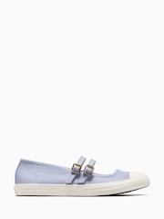 Converse Lilac Purple Chuck Taylor All Star Dainty Mary Jane Trainers - Image 1 of 7