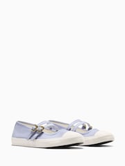 Converse Lilac Purple Chuck Taylor All Star Dainty Mary Jane Trainers - Image 3 of 7