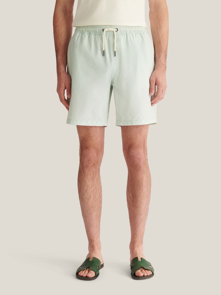 Peckham Rye Monogram Shorts de baño con cordón ajustable - Imagen 1 de 6 Peckham Rye Monogram Shorts de baño con cordón ajustable - Imagen 1 de 6