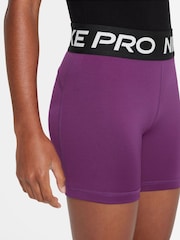 Nike Purple Violet 3 Inch Dri-FIT Pro Shorts - Image 5 of 6