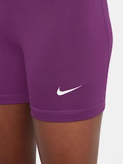Nike Purple Violet 3 Inch Dri-FIT Pro Shorts - Image 6 of 6
