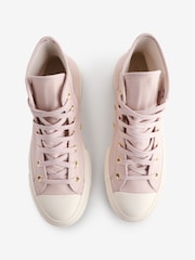 Converse Stone Chuck Taylor All Star Lift High Top Trainers - Image 6 of 13