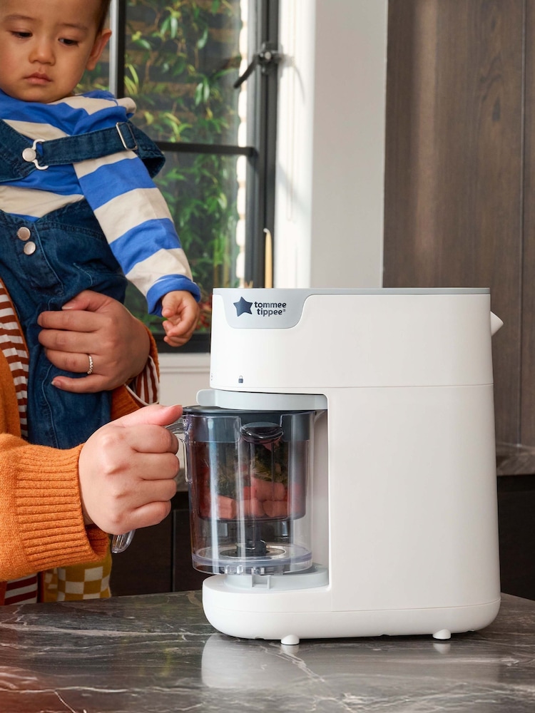 Tommee Tippee White 6 in 1 Baby Food Maker - Image 1 of 5 Tommee Tippee White 6 in 1 Baby Food Maker - Image 1 of 5