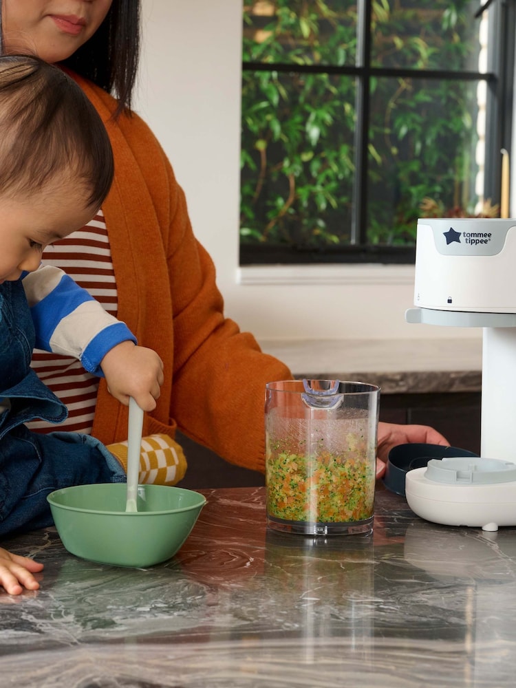 Tommee Tippee White 6 in 1 Baby Food Maker - Image 5 of 5 Tommee Tippee White 6 in 1 Baby Food Maker - Image 5 of 5