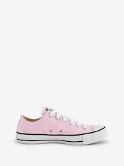 Converse Light Pink Chuck Taylor All Star Ox Low Trainers - Image 1 of 9