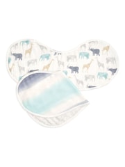 aden + anais Silky Soft Expedition Lätzchen aus 100 % Baumwolle im 2er-Pack - Bild 2 von 4