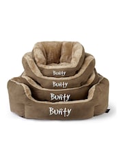Bunty Brown Polar High Sided Dog Bed - Image 4 of 5