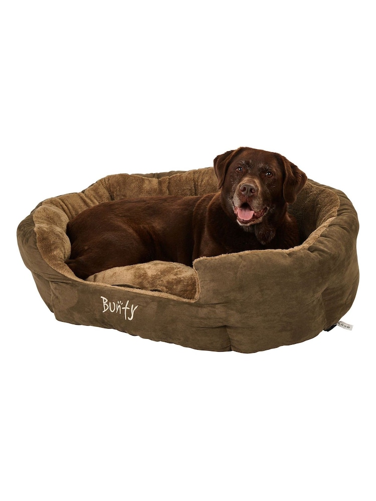 Bunty Brown Polar High Sided Dog Bed - Image 5 of 5
