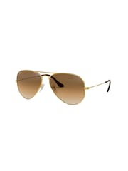 Ray-Ban Gold Aviator Large Metal Sunglasses - Image 11 of 12