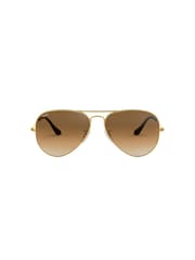 Ray-Ban Gold Aviator Large Metal Sunglasses - Image 12 of 12