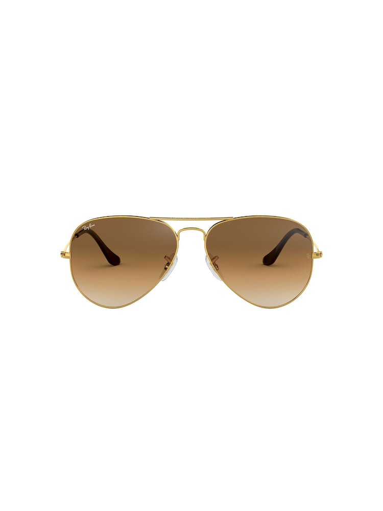 Ray-Ban Gold Aviator Large Metal Sunglasses - Image 12 of 12