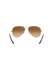 Ray-Ban Gold Aviator Large Metal Sunglasses - Image 6 of 12