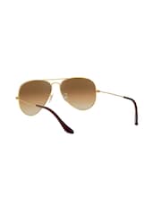 Ray-Ban Gold Aviator Large Metal Sunglasses - Image 7 of 12