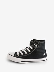 Converse Black Junior Chuck Taylor Sketch Graphic 1V Trainers - Image 2 of 9