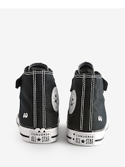 Converse Black Junior Chuck Taylor Sketch Graphic 1V Trainers - Image 4 of 9