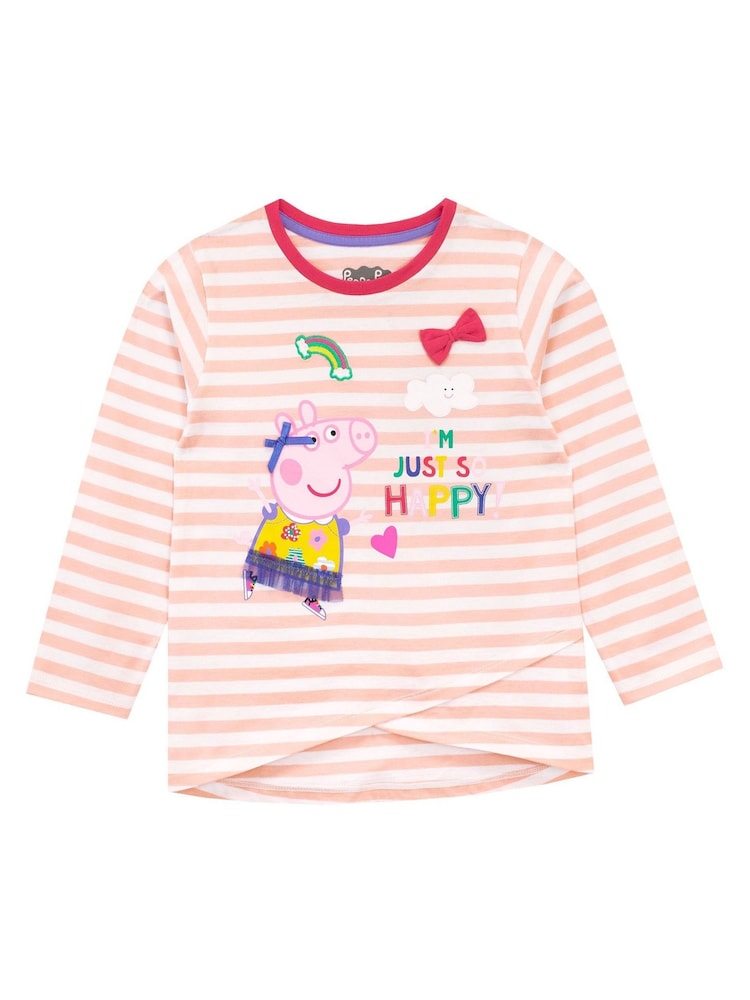 Character Black Peppa Pig Long Sleeve Top and Leggings - Image 2 of 5