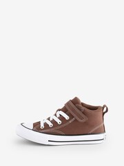 Converse Brown Chuck Taylor Malden Street Junior Trainers - Image 2 of 9