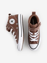 Converse Brown Chuck Taylor Malden Street Junior Trainers - Image 9 of 9