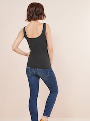 Black Thick Strap Vest - Image 4 of 6